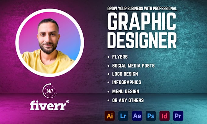 Gig Preview - Be your graphic designer for your bar and restaurant