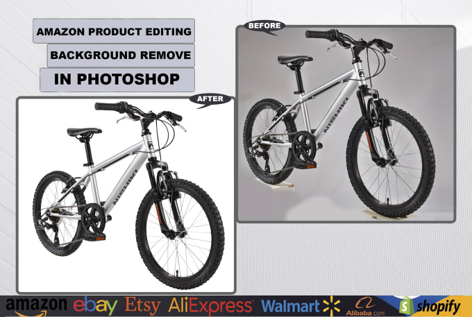 Gig Preview - Do amazon product photography editing and background removal