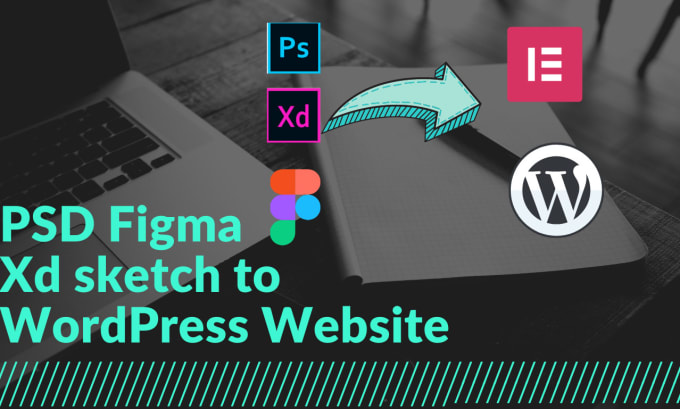 Gig Preview - Convert psd , xd and figma sketch to wordpress