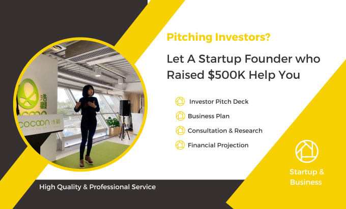 Gig Preview - Design a startup pitch deck or sales deck