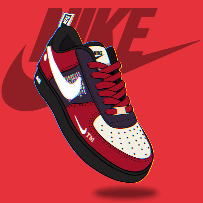 Gig Preview - Draw your sneakers in my cartoon style