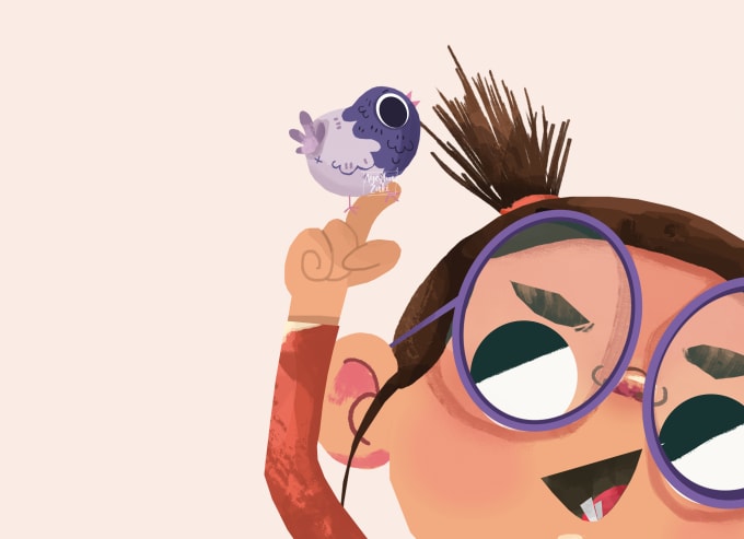 Gig Preview - Make awesome children story book illustration