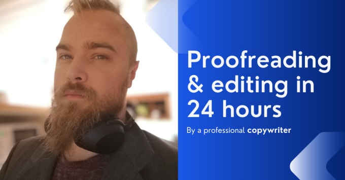 Gig Preview - Proofread and edit your content to perfection in 24 hours