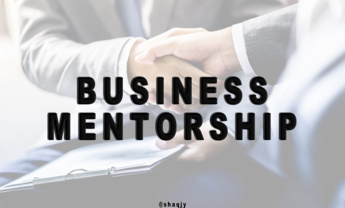 Gig Preview - Offer you one on one business mentorship