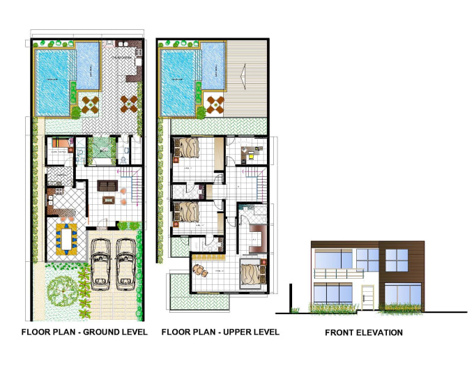 Gig Preview - Draw plans, sections, elevations, etc redraw pdf to cad