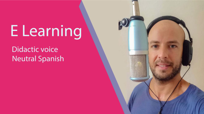 Gig Preview - Record a learning voice over in spanish