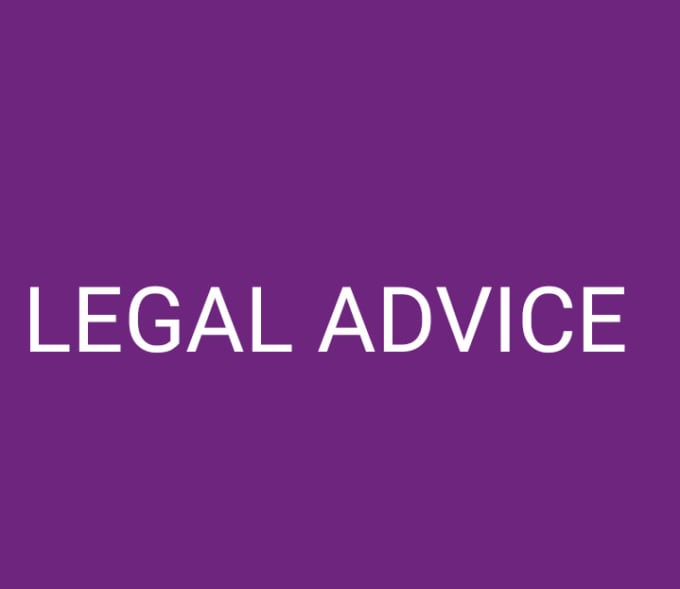 Gig Preview - Offer legal advice for your problems