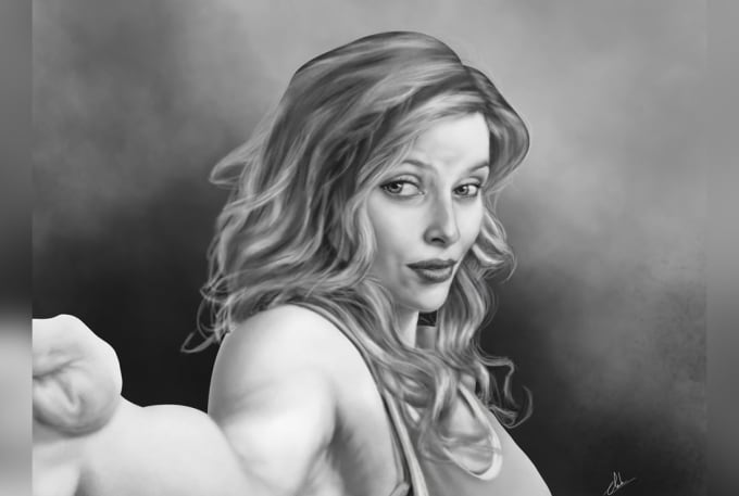 Gig Preview - Draw realistic digital portrait art from a photo