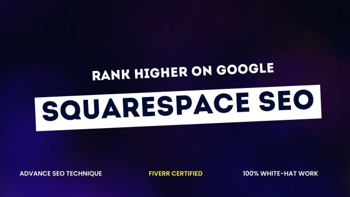 Gig Preview - Do squarespace SEO for 1st page google ranking