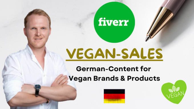 Gig Preview - Write vegan SEO food blogs and health blog posts in german