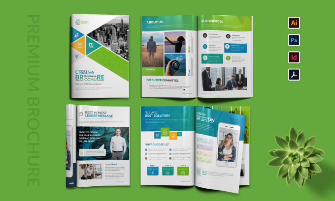 Gig Preview - Design brochure, booklet, catalog and annual report in print or digital format