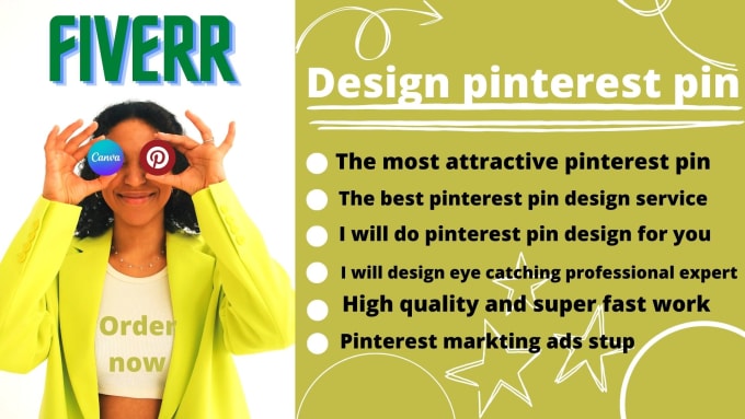 Gig Preview - Design beautiful custom pinterest pins and blog post for you