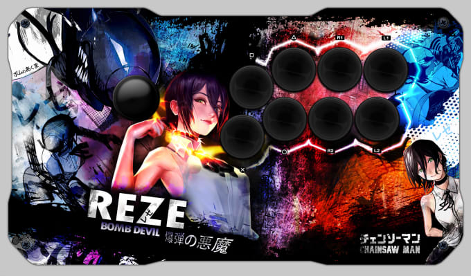 Gig Preview - Create custom fightstick artwork