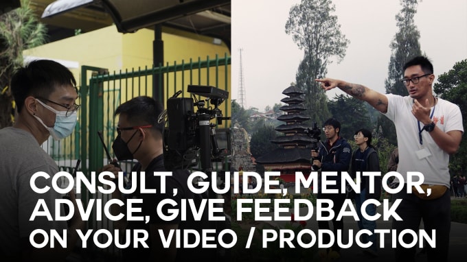 Gig Preview - Consult, guide, and give feedback on your video production