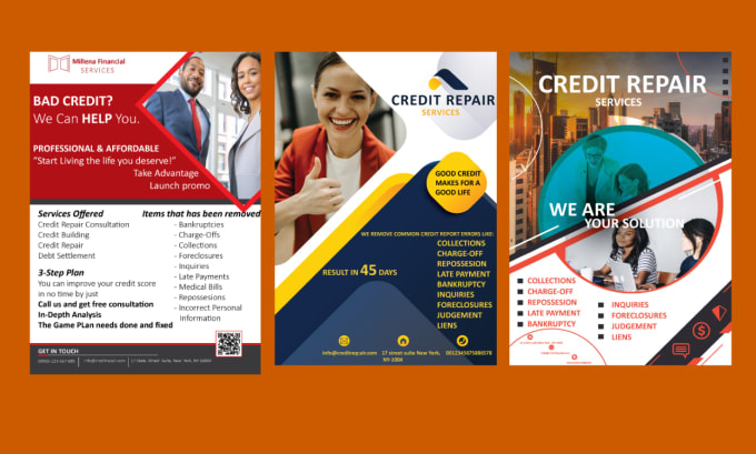 Gig Preview - Design instagram,insurance,tax,jobhiring,company, corporate, credit repair flyer