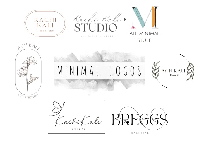 Gig Preview - Create a minimalist logo for your brand