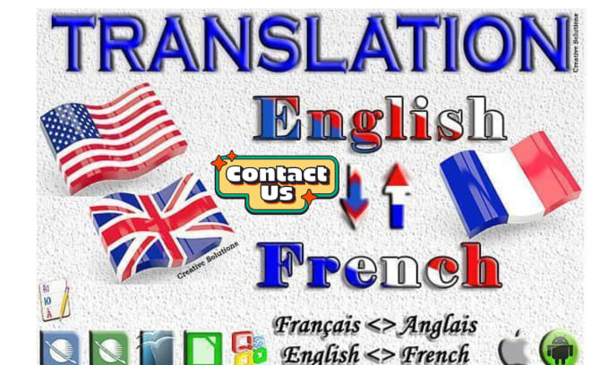 Gig Preview - Translate and proofread manually in english and french