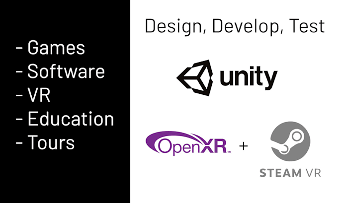 Bestseller - develop VR games, software, and experiments with unity