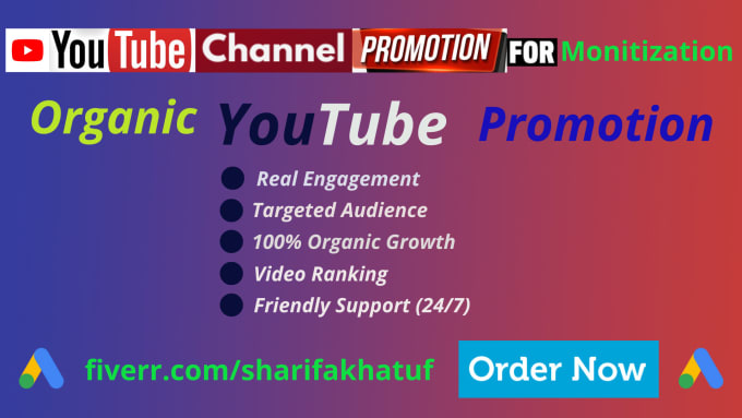 Bestseller - boost youtube videos for organic channel growth