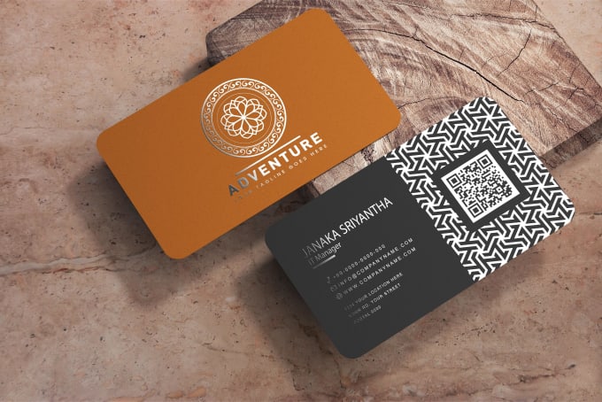 Gig Preview - Professional luxury business card and minimalist  logo design