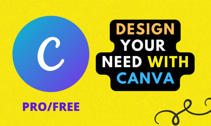 Gig Preview - Design many things using canva pro or free account