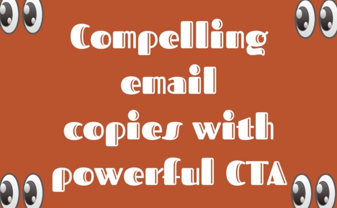 Gig Preview - Write a compelling email copies