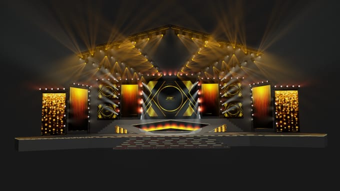 Gig Preview - Create concept drawings of your events and 3d stage design