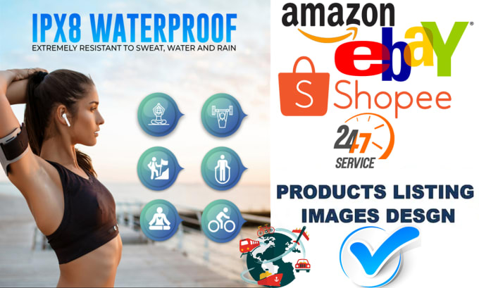 Bestseller - design product infographic to increase sales on amazon ebay