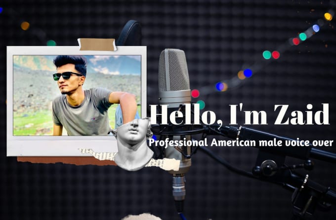 Gig Preview - Record a professional american male voice over for you