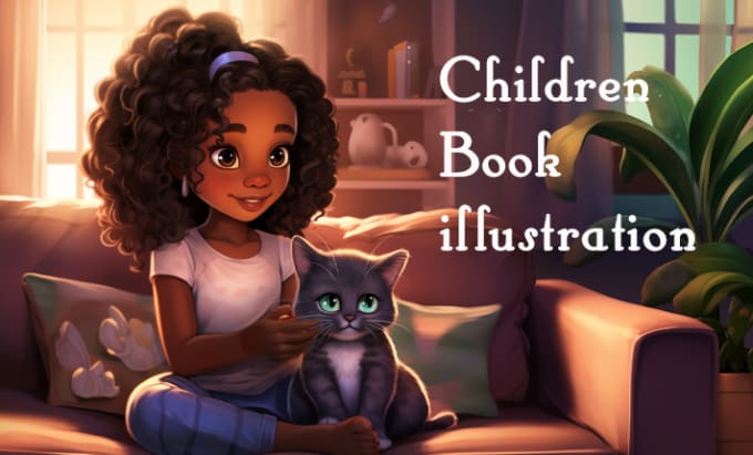 Bestseller - draw unique children story book illustrations and covers