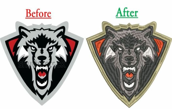 Gig Preview - Do logo embroidery digitizing in dst pes jef