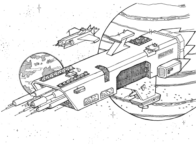 Gig Preview - Design and draw vehicle concept art