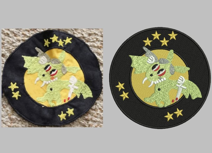 Gig Preview - Do embroidery digitizing design into dst,pes file in 1 hour