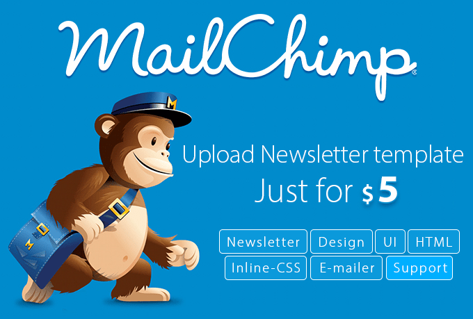 Gig Preview - Upload email template into mailchimp