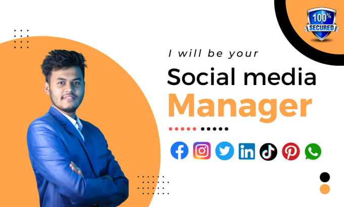 Gig Preview - Be your social media manager and content creator