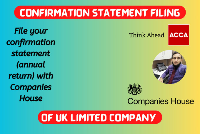 Gig Preview - File confirmation statement for UK limited company