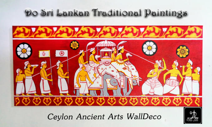 Gig Preview - Do sri lankan traditional paintings using acrylic and oil