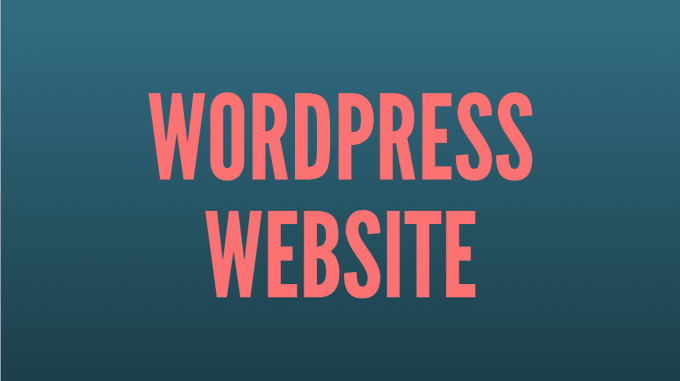 Gig Preview - Create a professional wordpress website with blog