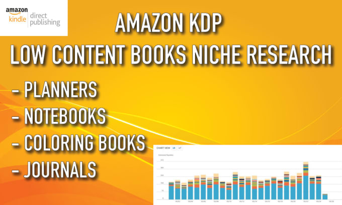 Gig Preview - Do amazon kdp niche research for low content books