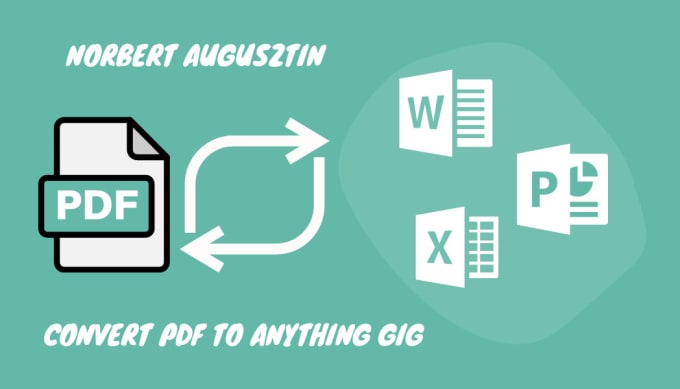 Gig Preview - Convert your PDF to word, google doc, or whatever you need