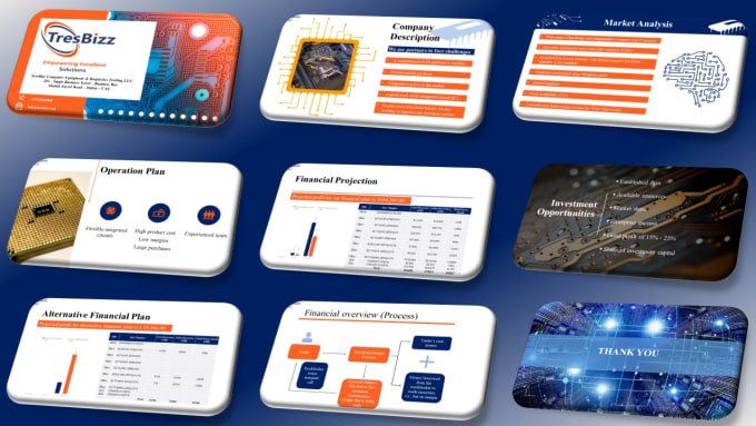 Gig Preview - Create powerpoint presentations for business and finance