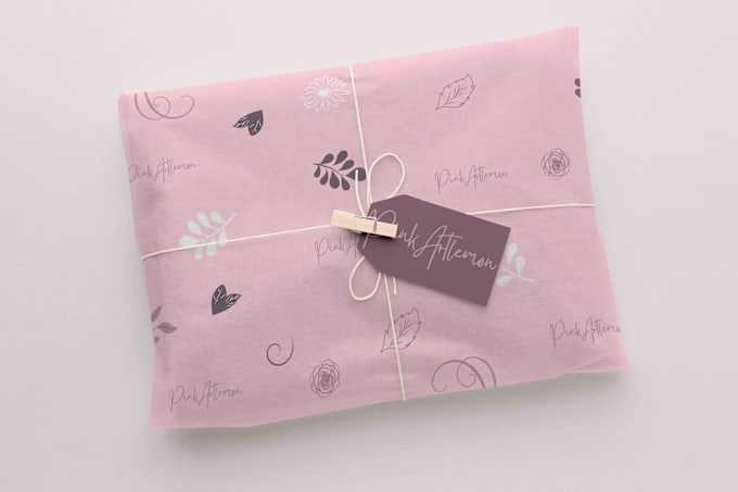 Bestseller - do creative wrapping sheet, wrapping paper and tissue design