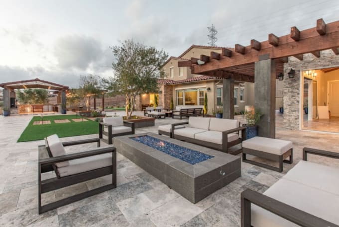 Gig Preview - Design stunning backyard, front yard, patio, pergola and pool