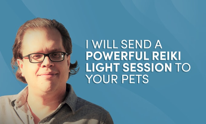 Gig Preview - Send a powerful reiki light session to your pets