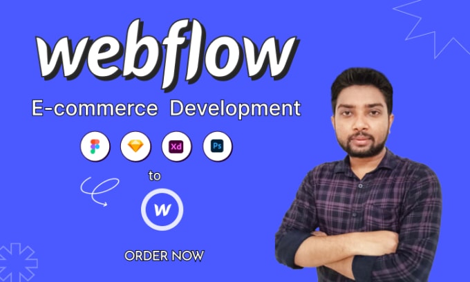 Gig Preview - Do webflow ecommerce, redesign webflow, using webflow