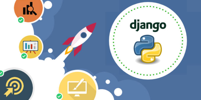 Gig Preview - Be your full stack developer, for craft captivating django python websites