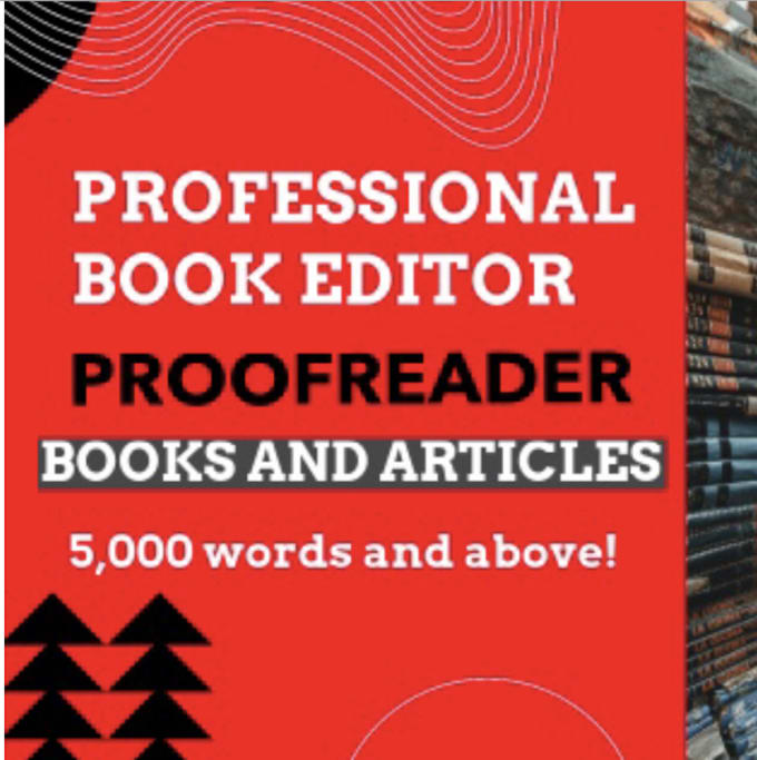 Gig Preview - Professionally edit and proofread your manuscript