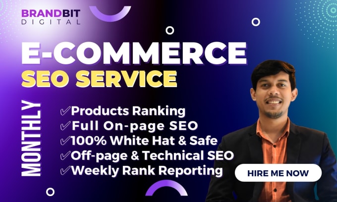 Bestseller - do monthly SEO for ecommerce product ranking on google top