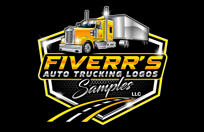 Gig Preview - Design trucking dispatcher transport and towing truck logo