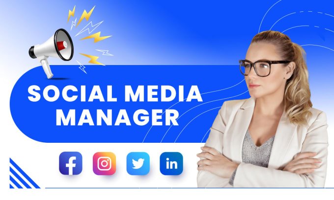 Gig Preview - Be your social media manager